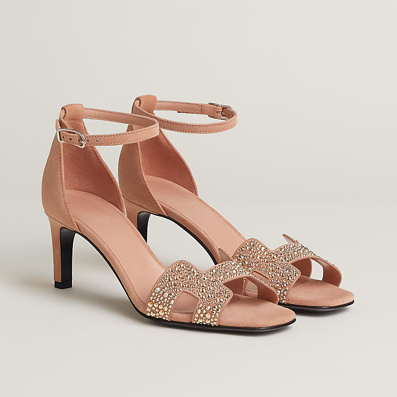 Joy 70 sandal - Beige | Hermès Saudi Arabia